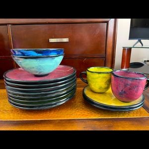 Rainbow Gate Dinnerware Set